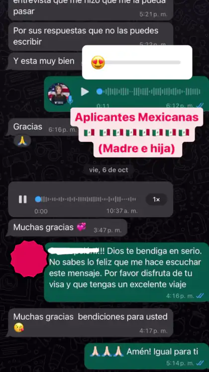 Vista previa del testimonio en video 15 de un cliente de Visa Para Turista